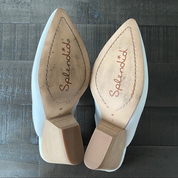 Splendid Nala Mules in White - Picture 5 of 8